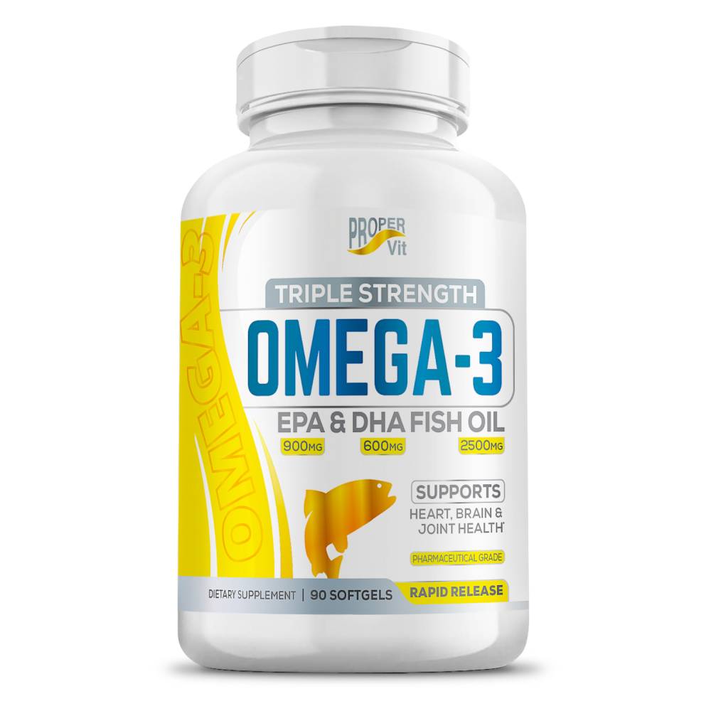 Omega 3 Oil Supplements Triple Omega 3 Proper Vit