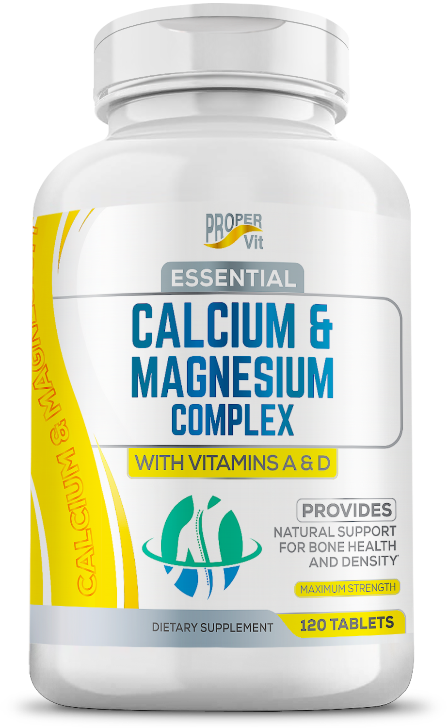 Essential Calcium & Magnesium Complex with vitamins A & D 120 tablet ...